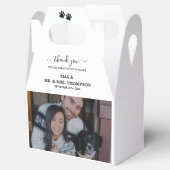 結婚の写モダン真カップル愛犬 フェイバーボックス (オープン)