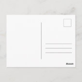 結婚の写真ありがとう ポストカード (裏面)