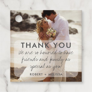 結婚の写真お願い フェイバータグ