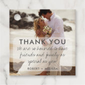 結婚の写真お願い フェイバータグ (正面)