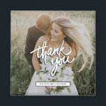結婚の写真お願い マグネット<br><div class="desc">お客様の写真と名結婚前を添えカスタマイズて、マグネットをありがとう。</div>
