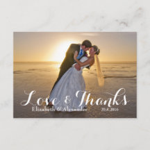 結婚の写真の愛ありがとう