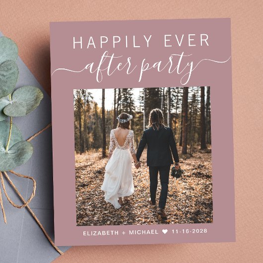 結婚の写真ほこりっぽいバラ披露宴招待状