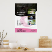 結婚の写真カスタムポスター ポスター (キッチン)