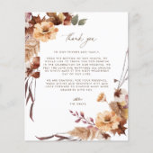 結婚の写真サンキューカード (正面)