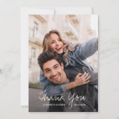 結婚の写真サンキューカード サンキューカード (正面)