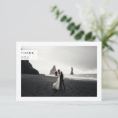 結婚の写真サンキューカード サンキューカード (スタンド正面)