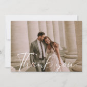 結婚の写真サンキューカード サンキューカード (正面)