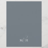 結婚の写真シンプル書モダンミニマル (裏面)