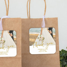 結婚の写真スクリプト スクエアシール