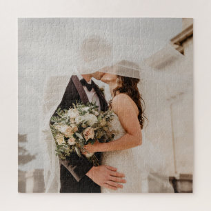 結婚の写真記念 ジグソーパズル