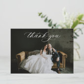 結婚の写真 サンキューカード (スタンド正面)