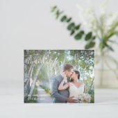 結婚の写真 |スクエレガントリプトはがき ポストカード (スタンド正面)