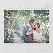 結婚の写真 |スクエレガントリプトはがき ポストカード (正面)