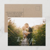 結婚の写真 |スクエレガントリプトはがき ポストカード (正面/裏面)