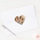 結婚の写真 ハートシール (封筒)