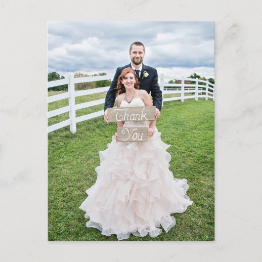 結婚の写真 ポストカード (正面)