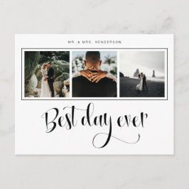 結婚の写真 案内ポストカード