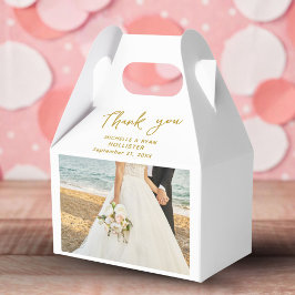 結婚の写真Thank you Script Fever Box フェイバーボックス