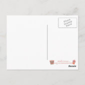 結婚の合併 ポストカード (裏面)