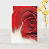 結婚の周年記念バラ カード (黄色い花)