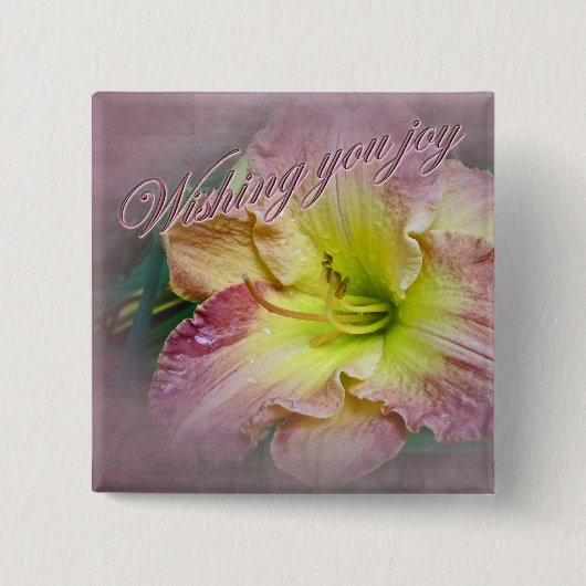 結婚の喜び 缶バッジ (正面)