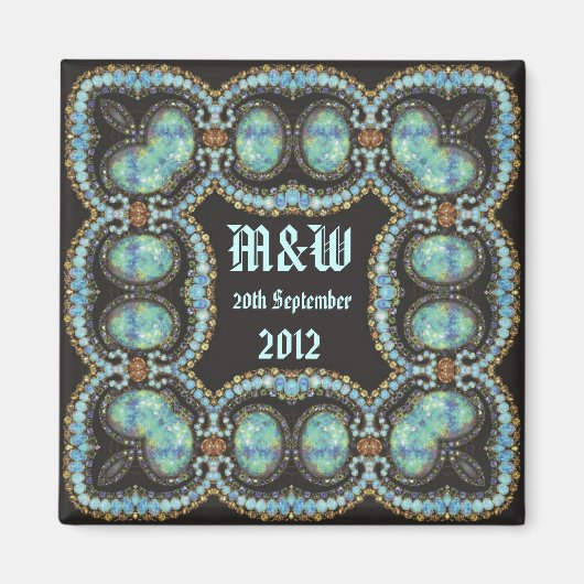 結婚の土産マグネット マグネット (正面)