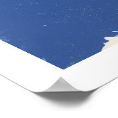 結婚の地図 – ゲストブックオルタナティブプリント ポスター (角)