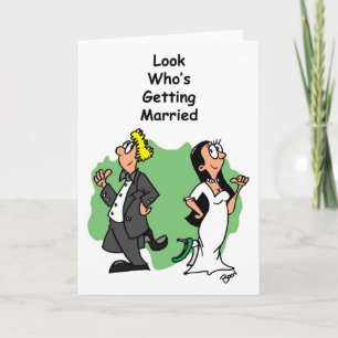 結婚の婚約の発表 案内状