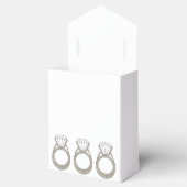 結婚の婚約パーティブライダルシャワー フェイバーボックス (オープン)