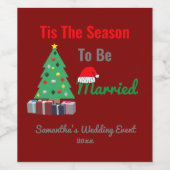 結婚の季節です ワインラベル (シングルラベル)