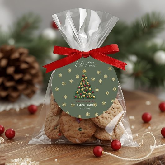 結婚の季節　～ブライダルシャワー～　クラシ ラウンドシール