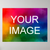 結婚の家族イベント写真カスタムテンプレートHQ ポスター (正面)