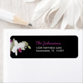 結婚の差出人住所ラベル- – 蘭 ラベル (インサイチュ)