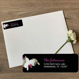 結婚の差出人住所ラベル- – 蘭 ラベル