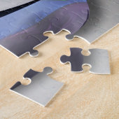 結婚の平等のための虹の結婚指輪 ジグソーパズル (側面)