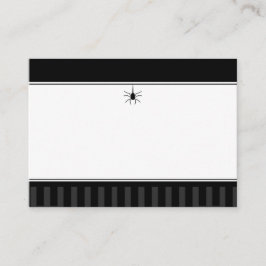 結婚の座席カー空白のド – ゴシックSpider プレイスカード