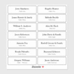 結婚の座席表ゲスト名テーブル番号スティック シール<br><div class="desc">パーソナライズする簡単、名前とテーブル番号/個結婚人の座席表テーブル番号と名前。</div>