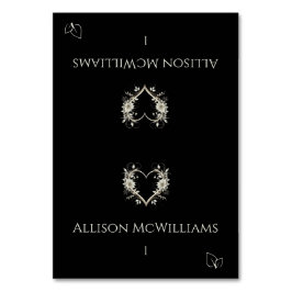 結婚の座席表-ベジタリアンアイコン – 花 テーブルナンバー