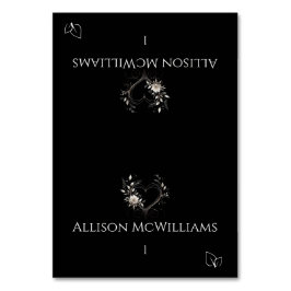 結婚の座席表-ベジタリアンアイコン – 花 テーブルナンバー