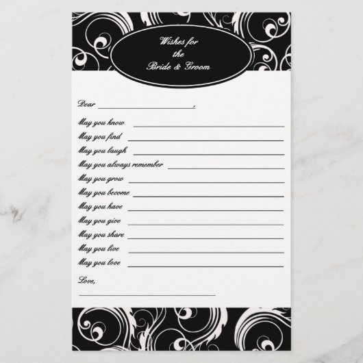 結婚の形見 – 新郎新婦の願い (正面)