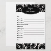 結婚の形見 – 新郎新婦の願い (正面/裏面)