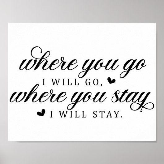 結婚の愛引用文 ポスター (正面)