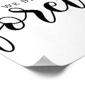 結婚の愛引用文 ポスター (角)