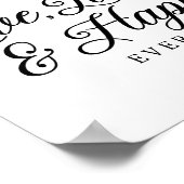 結婚の愛引用文 ポスター (角)