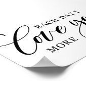 結婚の愛引用文 ポスター (角)