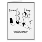 結婚の手引き。車をこすった。 (正面)