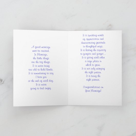 結婚の技術 カード (内部)