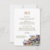 結婚の挿入INFOと詳細New Orleans Invita 招待状 (正面)