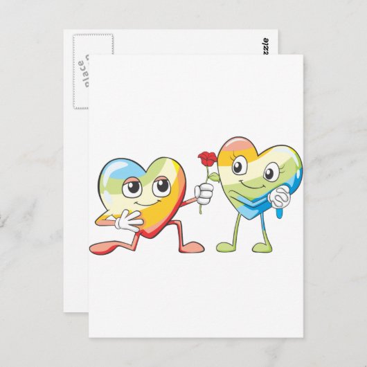 結婚の提案アイディア ポストカード (正面/裏面)